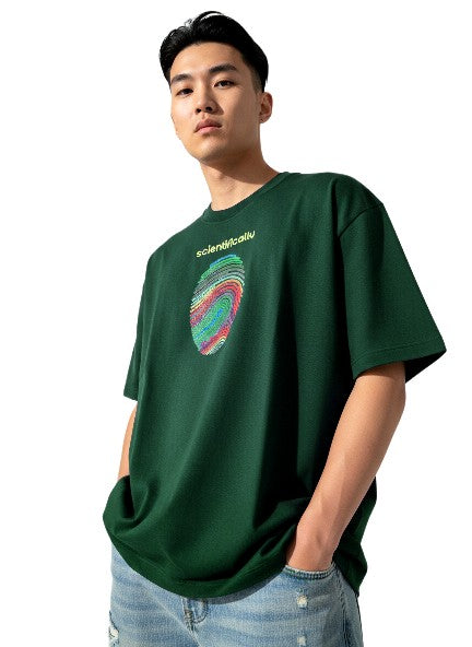 03 SCIENTIFICALLY | PRINTED OVERSIZED T SHIRT