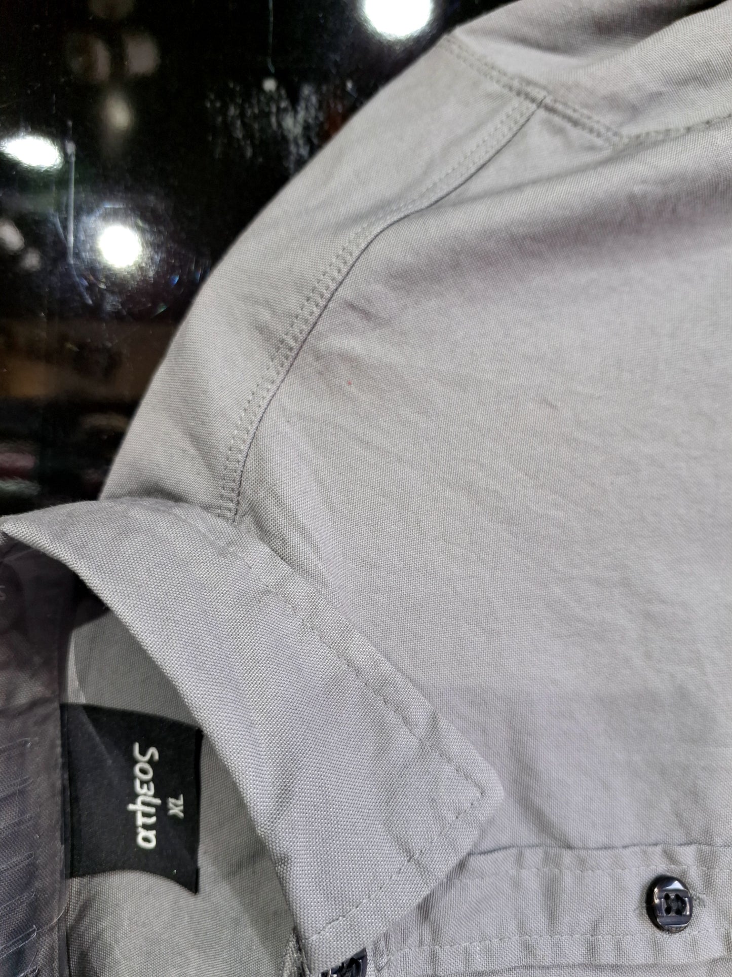 Z2 GREY COLOR SOLID SHIRT FOR MENS