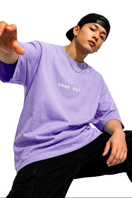 001 ZONEOUT  DESIGN OVERSIZED T SHIRT BY ATHEOS X BLACKOUT POLLACHI