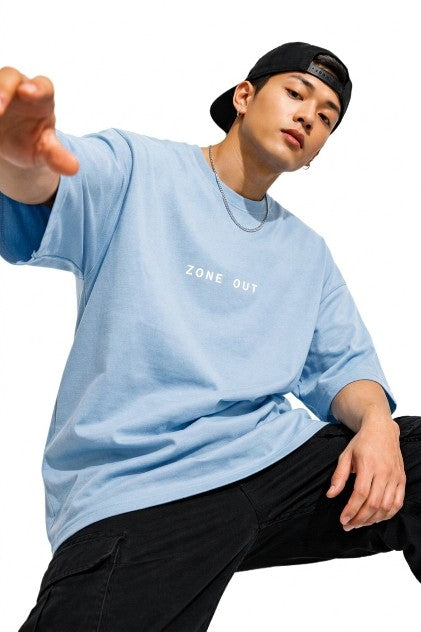 001 ZONEOUT  DESIGN OVERSIZED T SHIRT BY ATHEOS X BLACKOUT POLLACHI