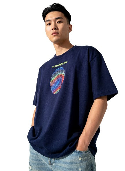 03 SCIENTIFICALLY | PRINTED OVERSIZED T SHIRT