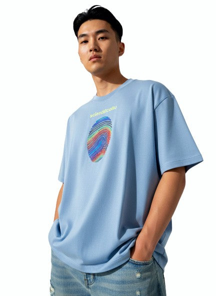 03 SCIENTIFICALLY | PRINTED OVERSIZED T SHIRT
