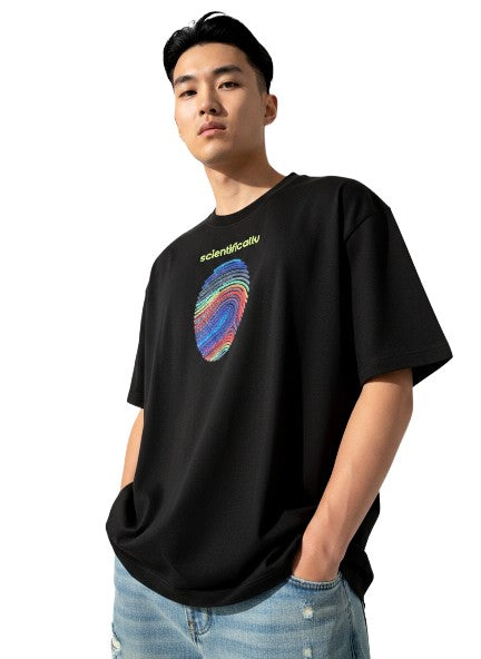 03 SCIENTIFICALLY | PRINTED OVERSIZED T SHIRT