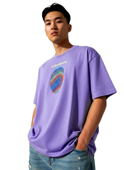 03 SCIENTIFICALLY | PRINTED OVERSIZED T SHIRT