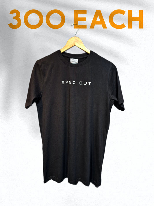 BLACK HALF SLEEVE T SHIRT |