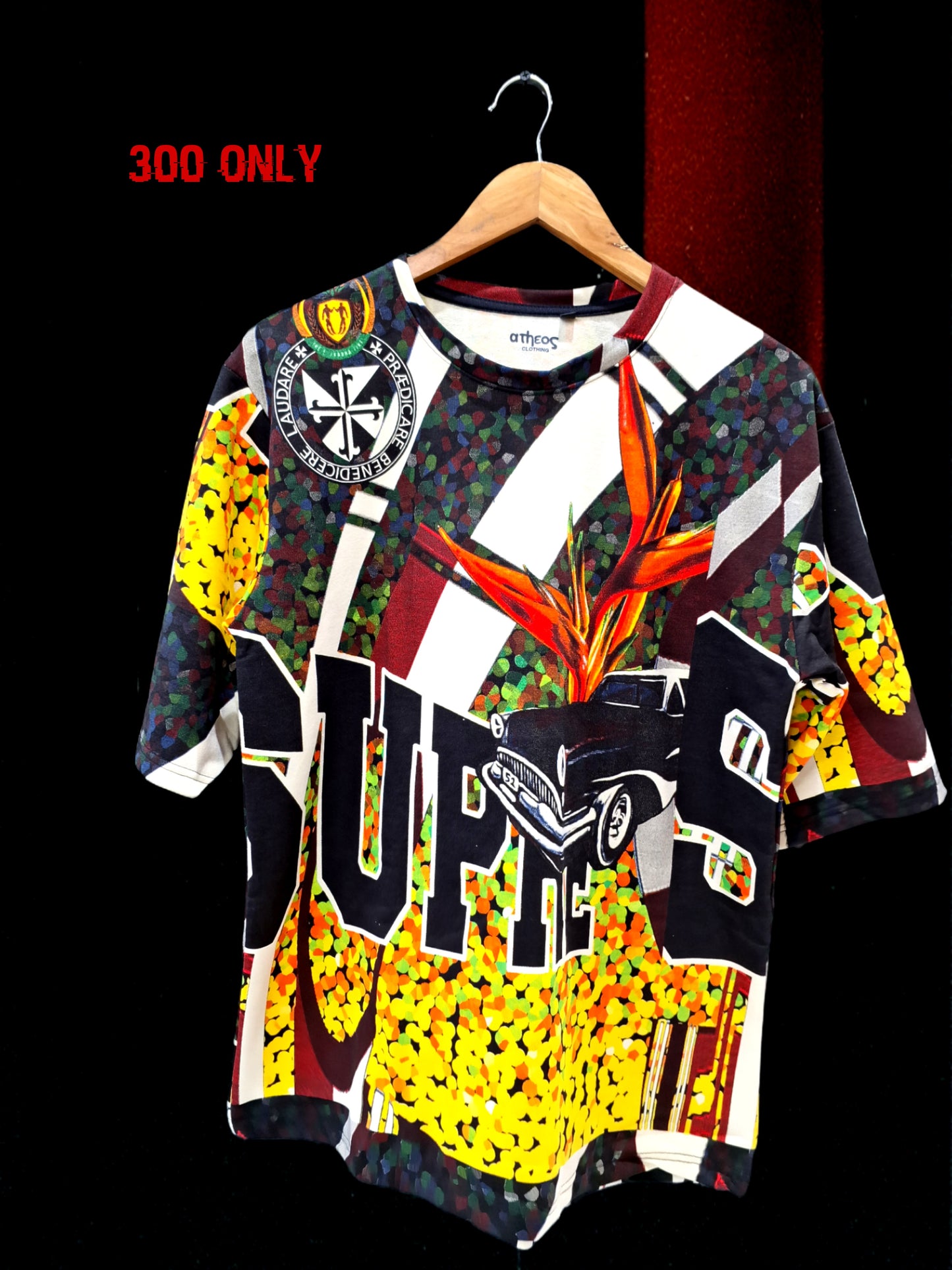 PRINTED OVERSIZED T SHIRT