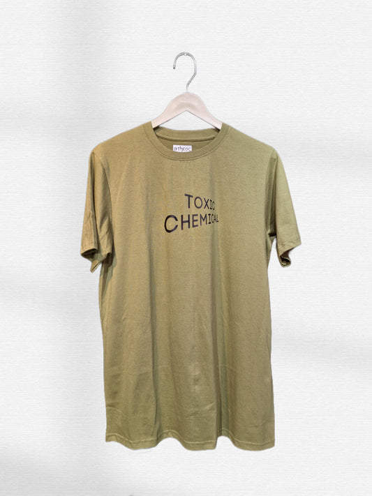TOXIC CHEMICAL HALF SLEEVE PRINTED T SHIRT