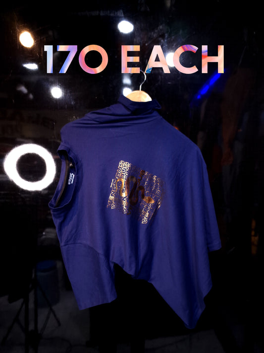 HALF HAND 170 RANGE T SHIRT DARK BLUE