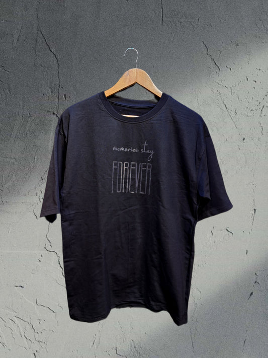 012 MEMORIES STAY FOREVER OVERSIZED T SHIRT