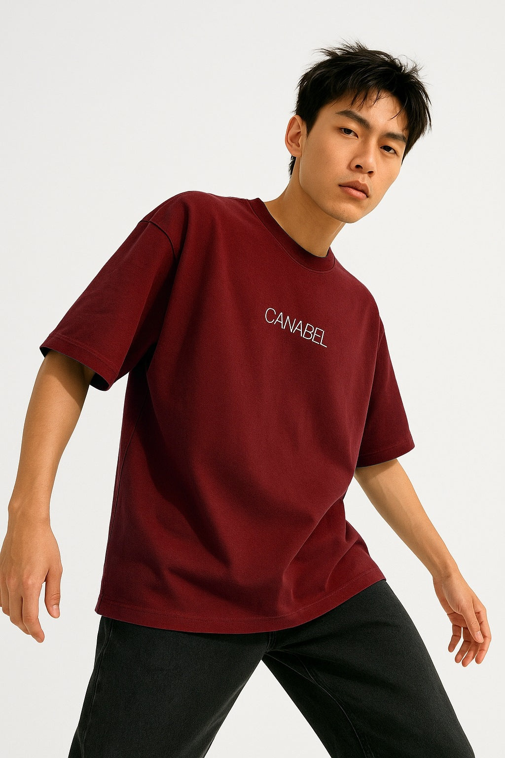 07 CANABEL PRINT OVERSIZED T SHIRT