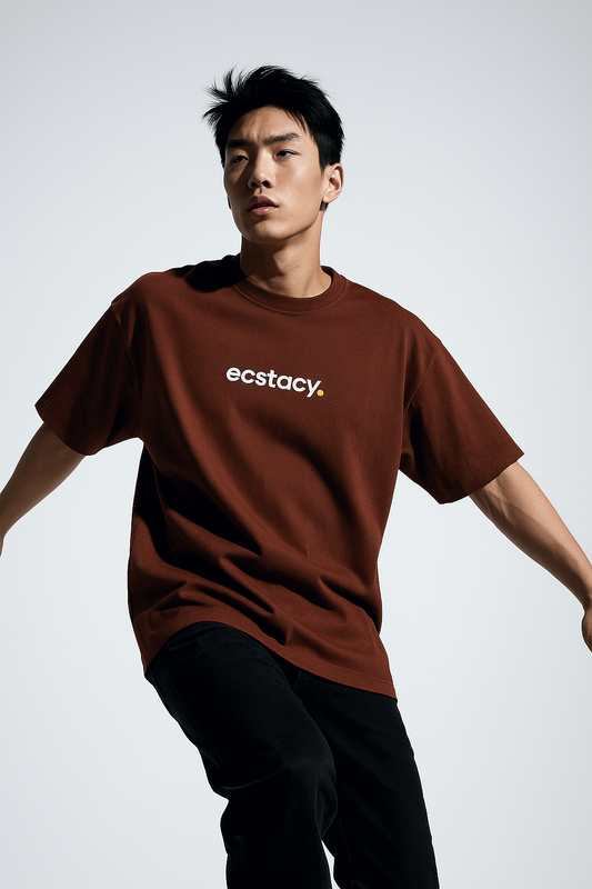 05 ECSTACY PRINT OVERSIZED T SHIRT