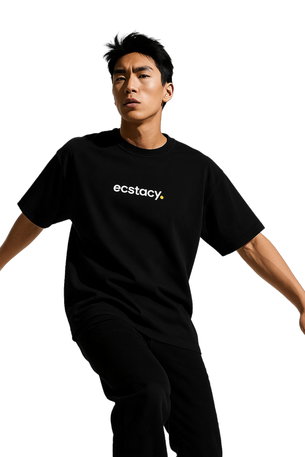 05 ECSTACY PRINT OVERSIZED T SHIRT