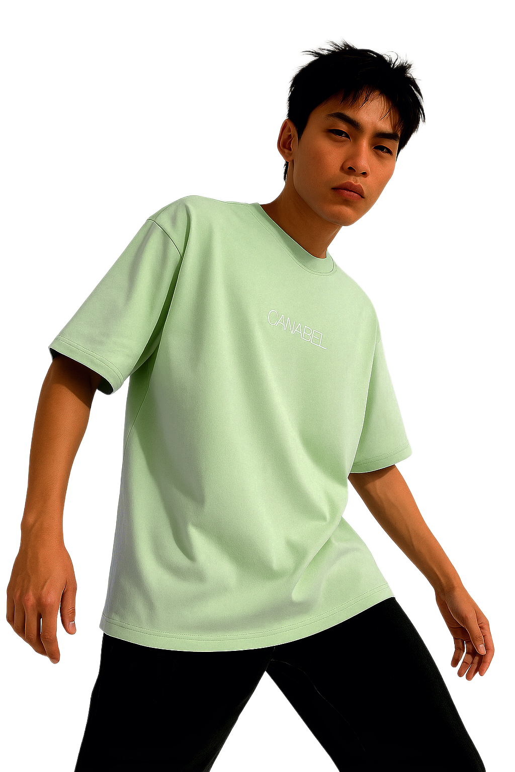 07 CANABEL PRINT OVERSIZED T SHIRT