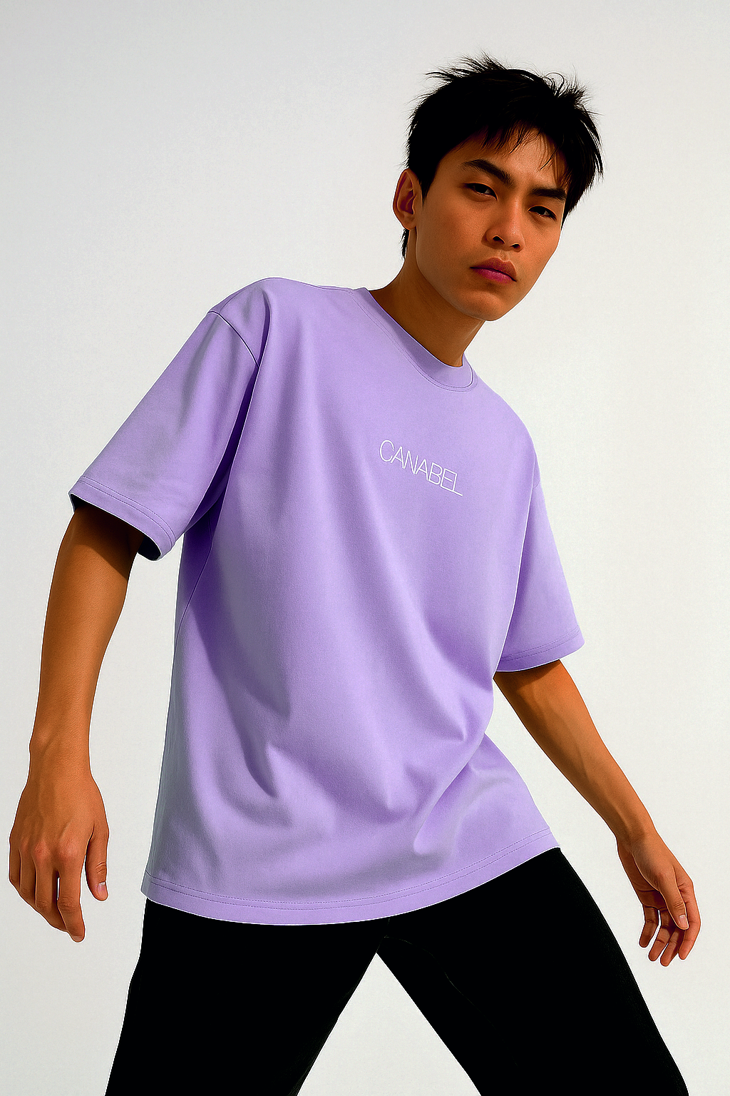 07 CANABEL PRINT OVERSIZED T SHIRT