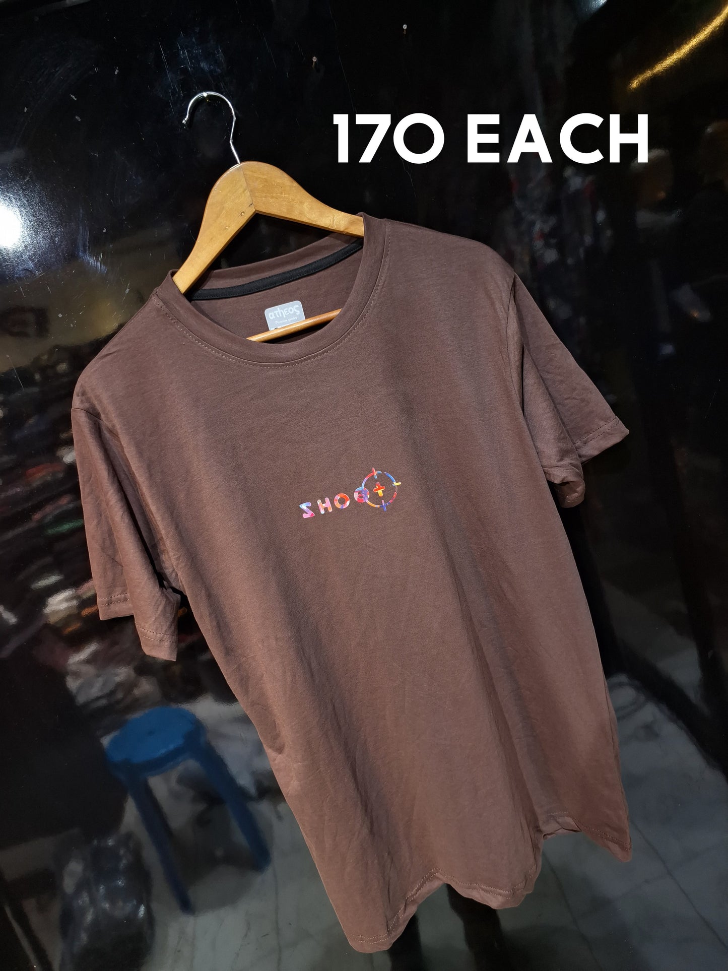 HALF HAND 170 RANGE T SHIRT BROWN
