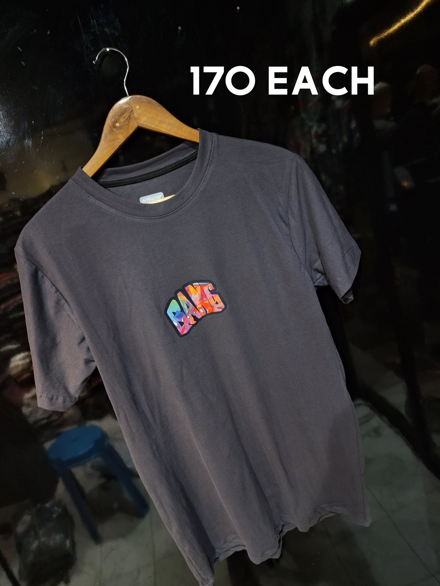 HALF HAND 170 RANGE T SHIRT GREY 3