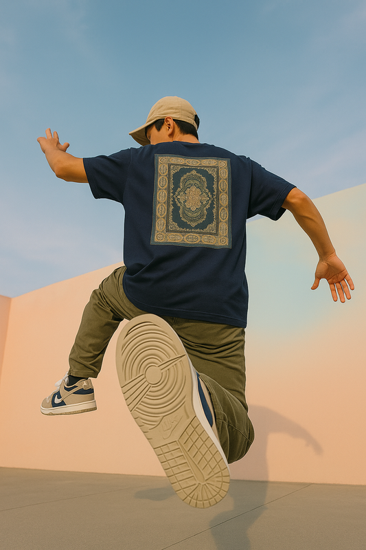 026 TURKEY CARPET DESIGN 2 OVERSIZED T SHIRT