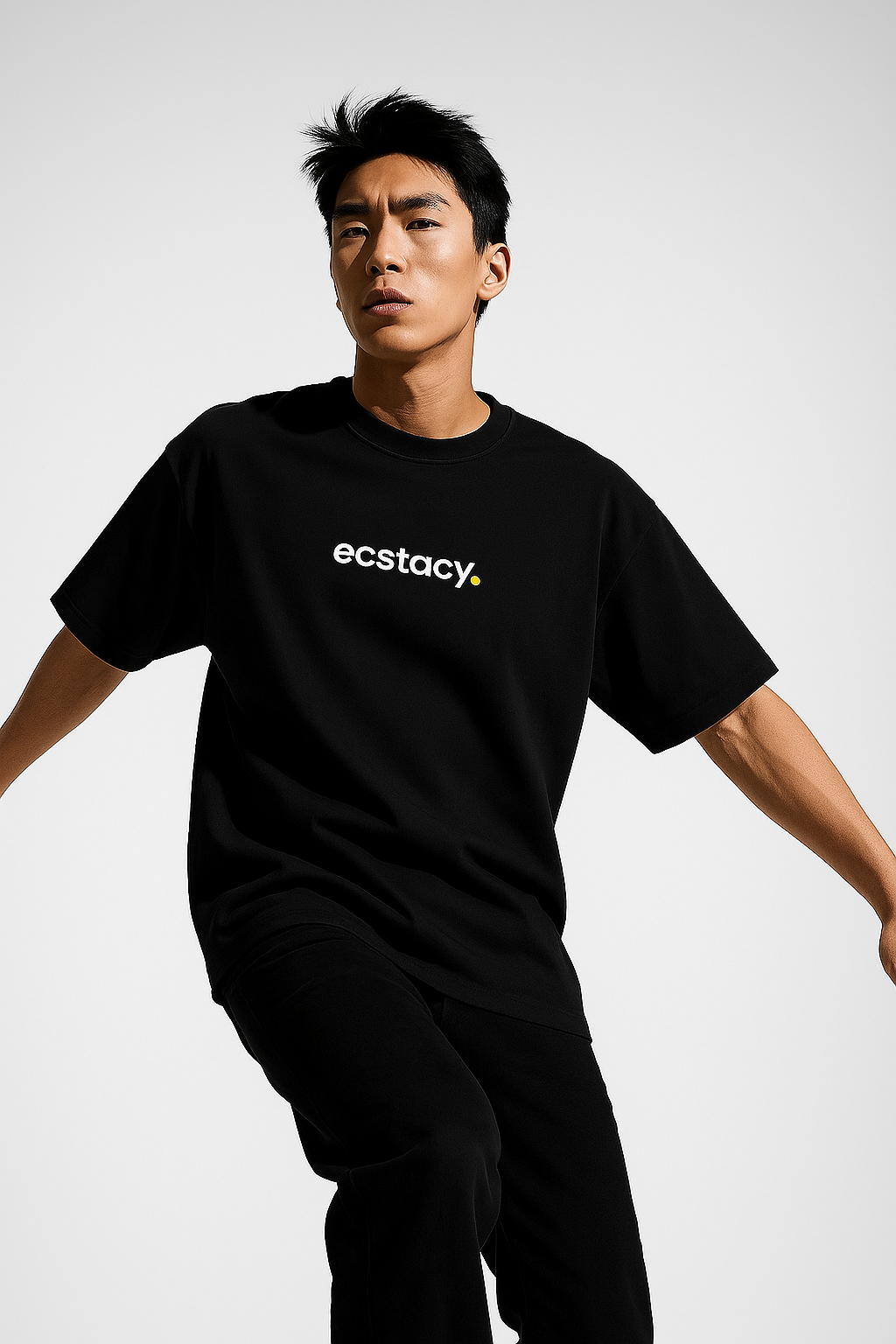 05 ECSTACY PRINT OVERSIZED T SHIRT