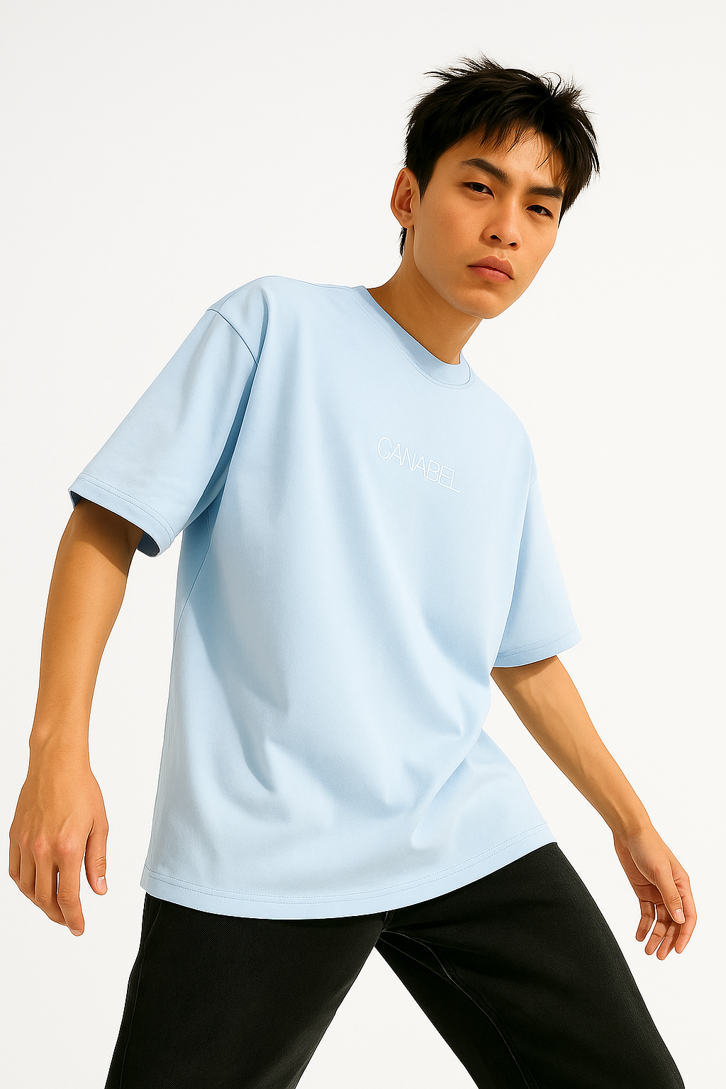 07 CANABEL PRINT OVERSIZED T SHIRT